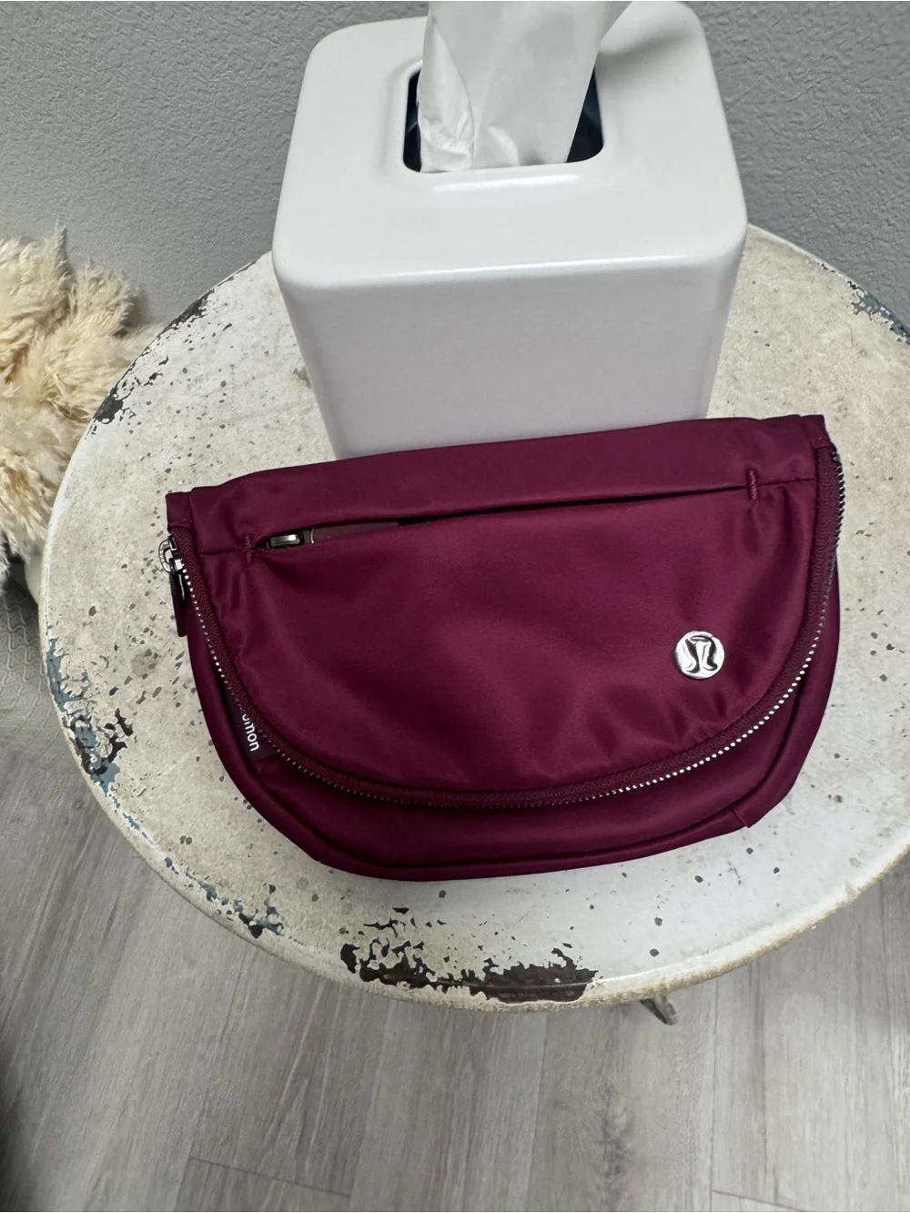 lululemon athletica Burgundy Women's Crossbody Bag